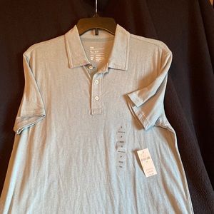 Gap mens small polo light blue NWT